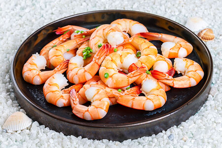 Креветки коктейльные отварные