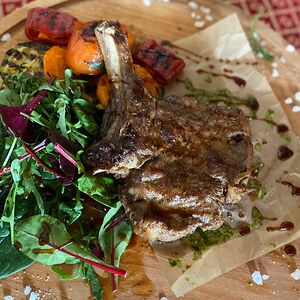 Стейк из телячьей корейки