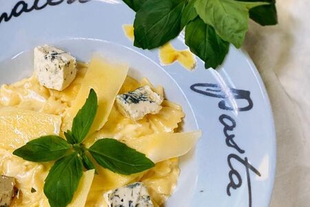 Паста Четыре сыра