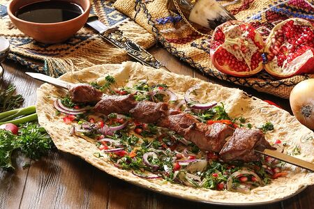 Шашлык из телятины