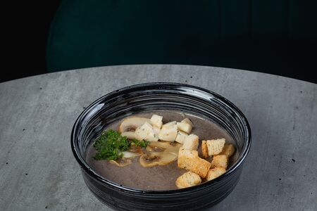 Грибной крем-суп