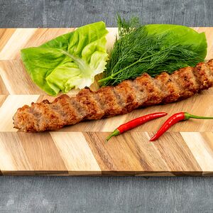Обед с люля-кебабом из курицы