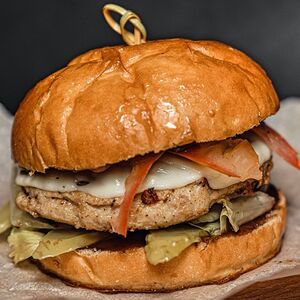 Бургер Чикен карри