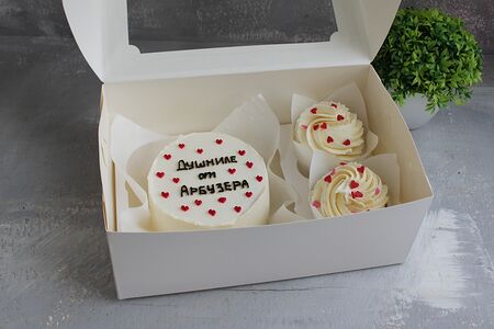 Набор Бенто-торт и капкейки Душниле от арбузера