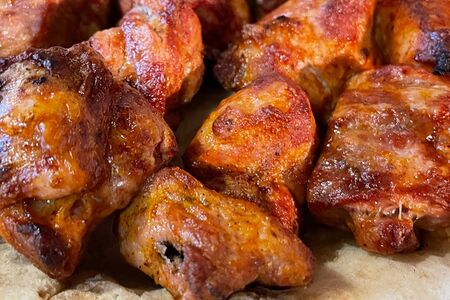 Шашлык из cвинoй шеи