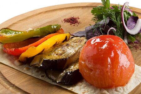 Ассорти овощей на мангале