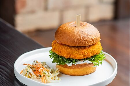 Вегетерианский №2 с нутовой котлетой