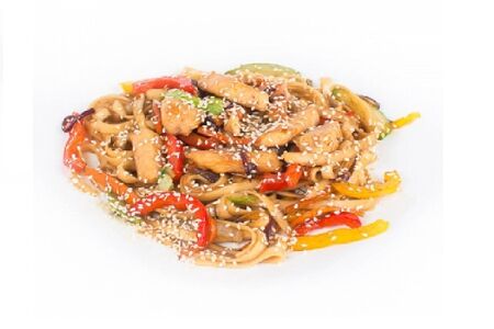 Wok говядина в соусе карри