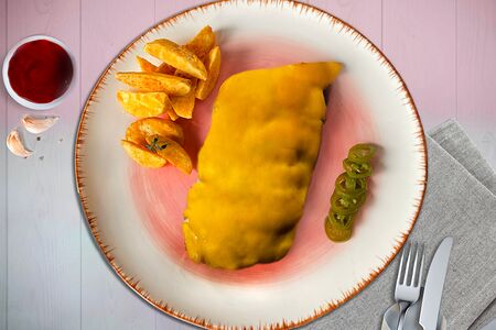 Ребра сырные