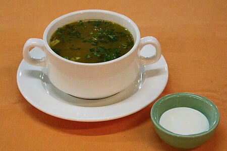 Рассольник с курицей