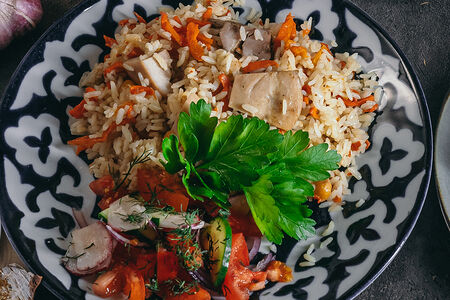 Плов с цыпленком