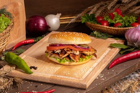 Шаурма-бургер