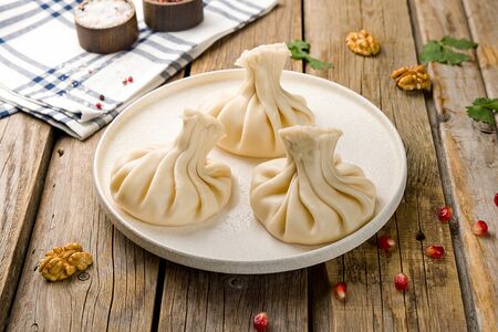 Хинкали с сыром сулугуни