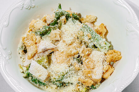 Цезарь с романо и цыпленком