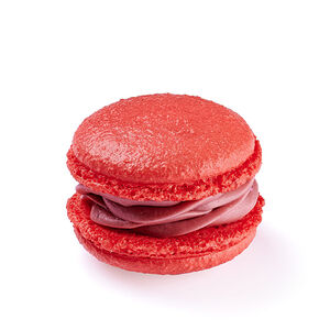 Печенье Макарони малина