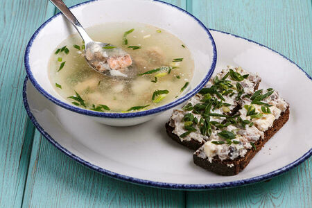 Трофейный рыбный суп