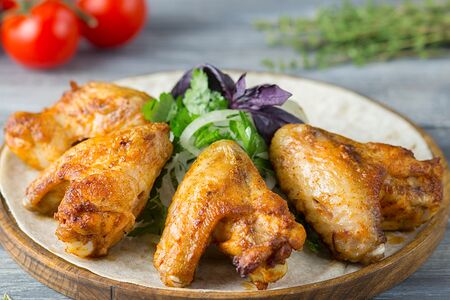 Шашлык из куриных крыльев