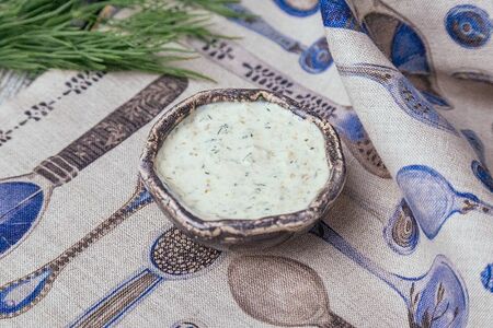 Сметанно-чесночный соус