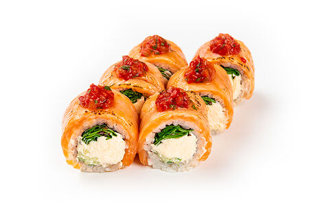 Филадельфия с томатной сальсой