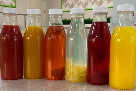 Компот из фруктов собственного приготовления