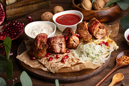 Шашлык из свиной шейки