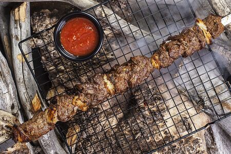 Шашлык из мякоти барашка