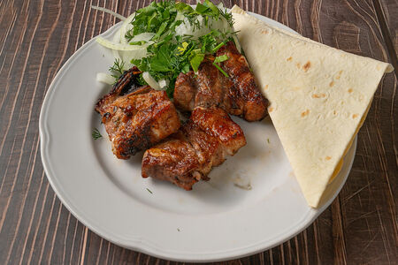 Шашлык из свиных рёбер