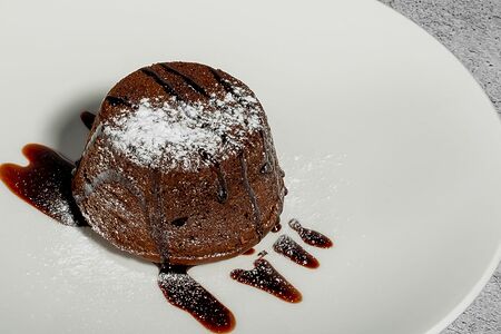 Шоколодный фондан