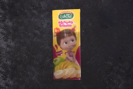 Маленькое счастье Сок яблоко-банан