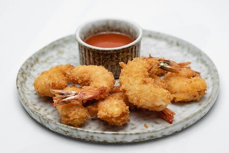 Креветки в панировке