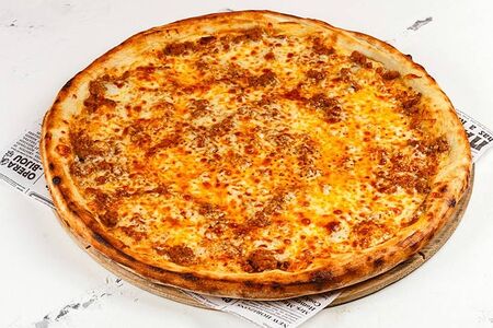 Пицца с соусом Болоньезе