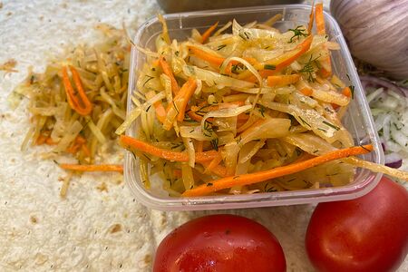 Салат из свежей капусты