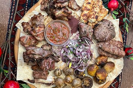 Шашлык Ассорти шеш беш