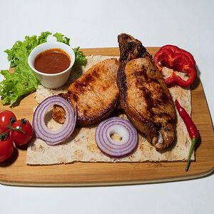 Шашлык из cвинoй корейки