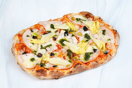 Римская Пицца с ветчиной и артишоками, 300 г