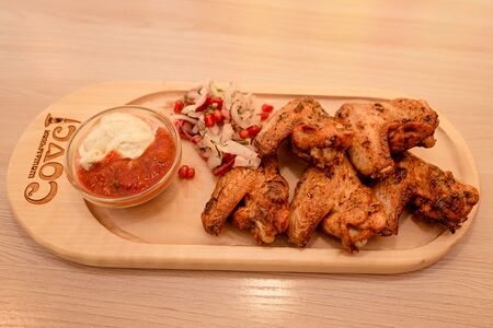 Шашлык из куриных крыльев