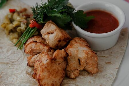 Шашлык куриный