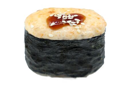 Гункан запеченный с угрем