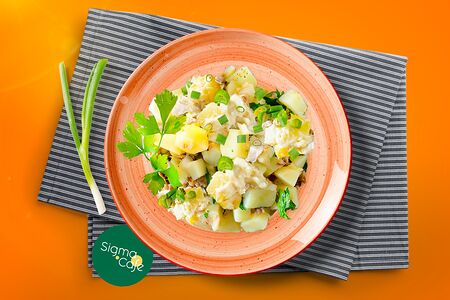 Салат Рыбный с треской