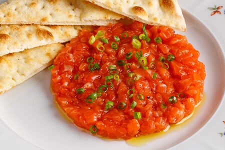 Тартар из лосося