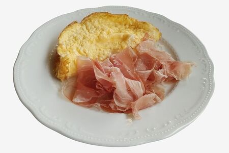 Омлет с пармой