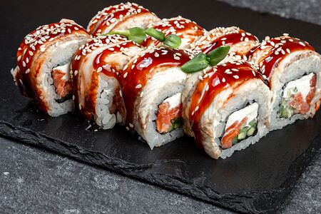 Канада с лососем