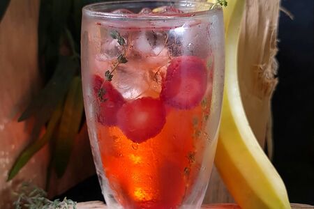 Коктейль Клубника-банан