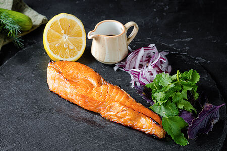 Шашлык из семги