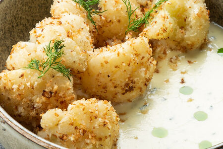 Цветная капуста с блю чиз