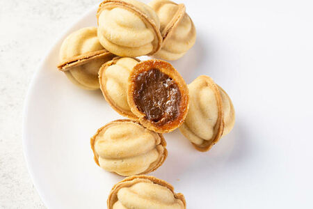 Печенье Орешки со сгущенкой