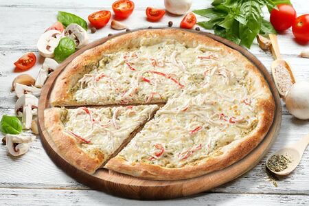 Сырные уголки со снежным крабом