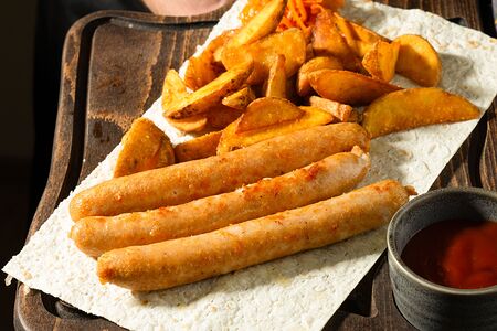 Колбаски говяжьи