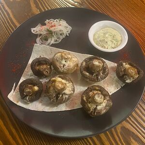 Шашлык из шампиньонов