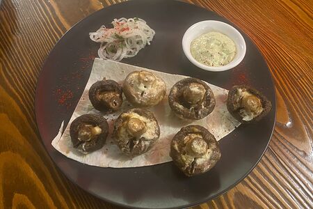 Шашлык из шампиньонов